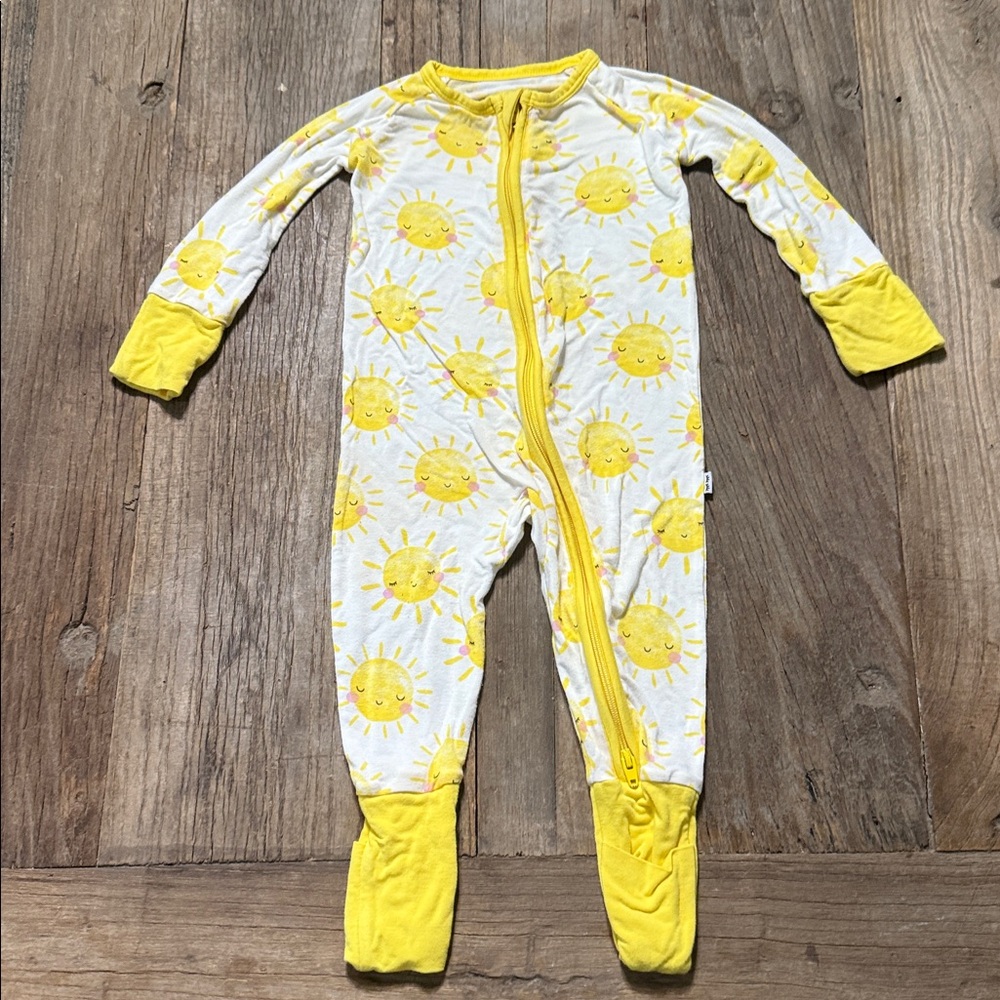 Little Sleepies Soft Yellow Baby Outfit